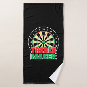Darts Treble Maker Bath Towel