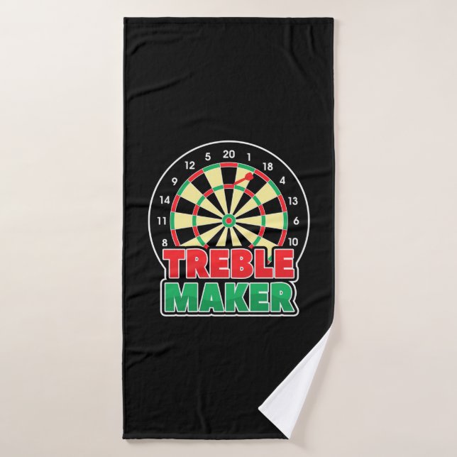 Darts Treble Maker Bath Towel (Bath Towel)