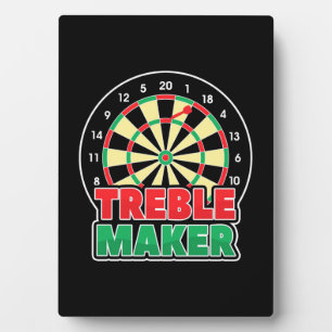 Darts Treble Maker Plaque