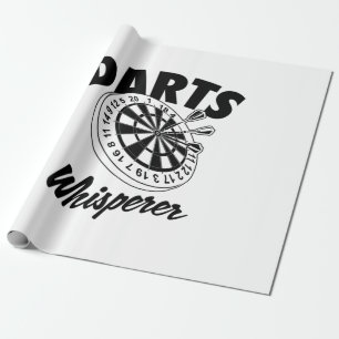 Darts Whisperer Wrapping Paper