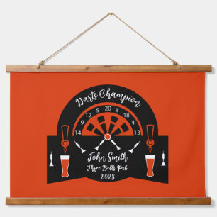 Darts Winner Prize Hanging Tapestry