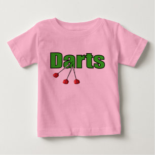 Darts with 3 Darts Baby T-Shirt