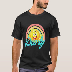 Darty Day Time Party Sun Morning Afternoon Rainbow T-Shirt