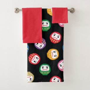 Daruma Bath Towel Set