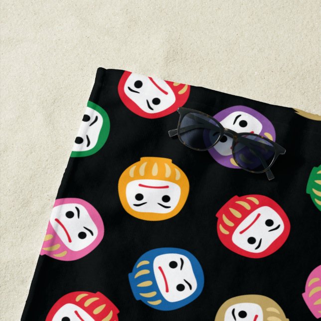 Daruma Beach Towel (In Situ)