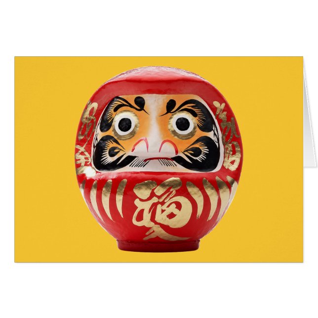 Daruma doll (Front Horizontal)