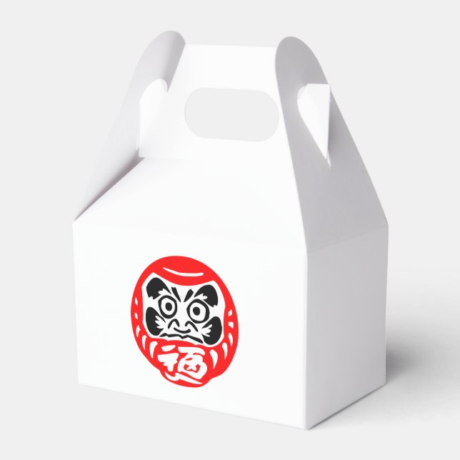 Daruma doll Favour Boxes (Front Side)