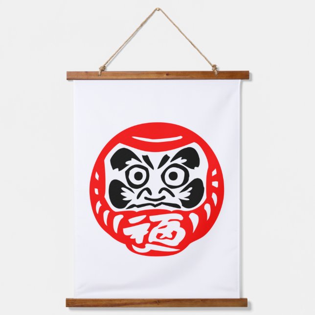 Daruma doll hanging tapestry (Front)