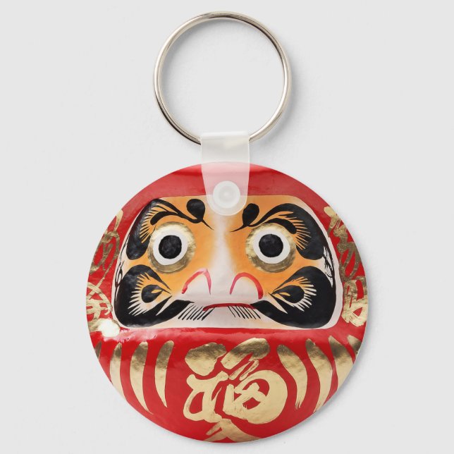 Daruma doll key ring (Front)