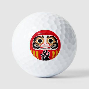 Daruma doll (traditional Japanese good luck charm) Golf Balls