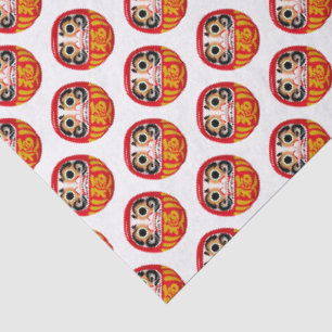 Daruma doll (traditional Japanese good luck charm) Tissue Paper