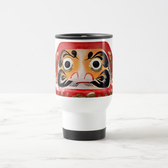 Daruma doll travel mug (Center)
