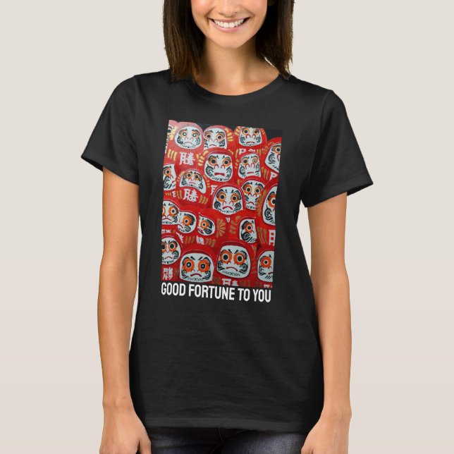 Daruma Dolls Painting by Alfred Fox T-Shirt (Front)