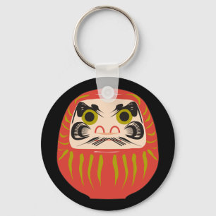 Daruma Key Ring