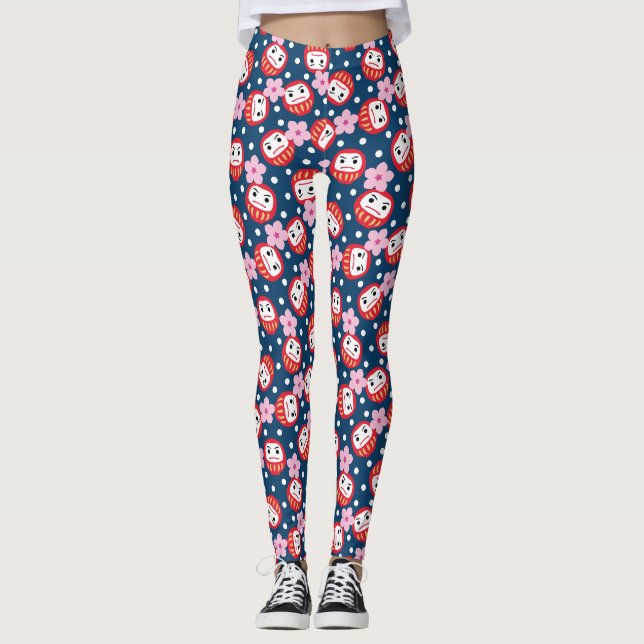 Daruma Leggings (Front)