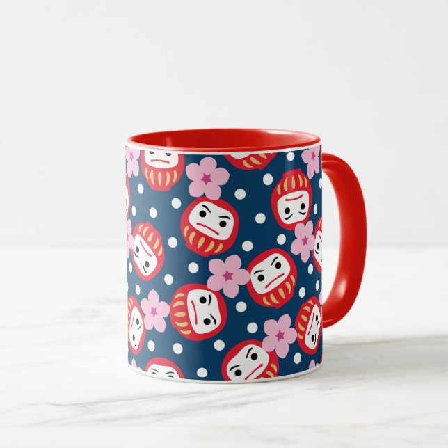 Daruma Mug (Front Right)