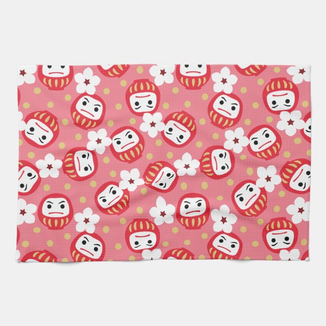Daruma Tea Towel (Horizontal)
