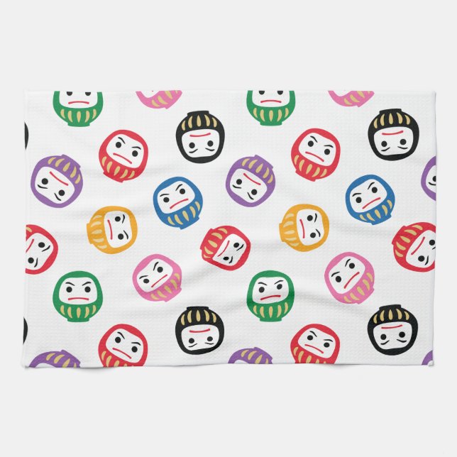 Daruma Tea Towel (Horizontal)