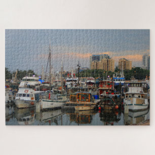 Darwin and fishing boats, Australia Jigsaw Puzzle