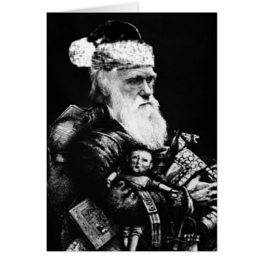 Darwin Atheist Christmas Card