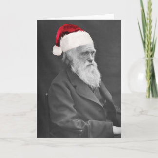 Darwin Atheist Christmas Card - Season's Greetings