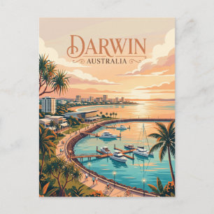 Darwin, Australia Postcard
