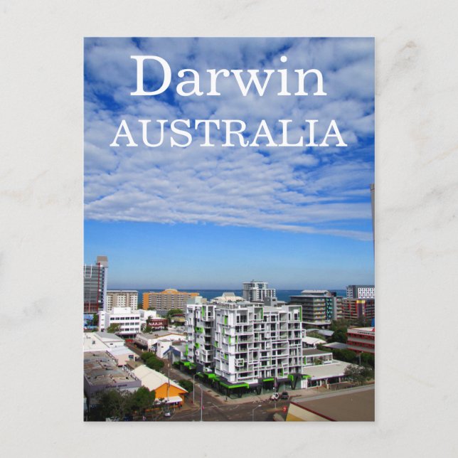 darwin australia postcard (Front)