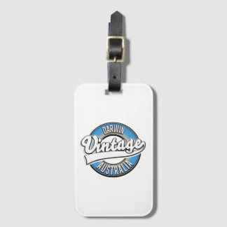Darwin australia Vintage logo Luggage Tag