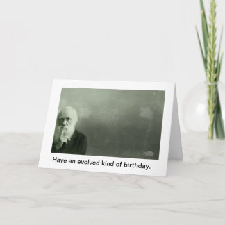 Darwin Birthday Card