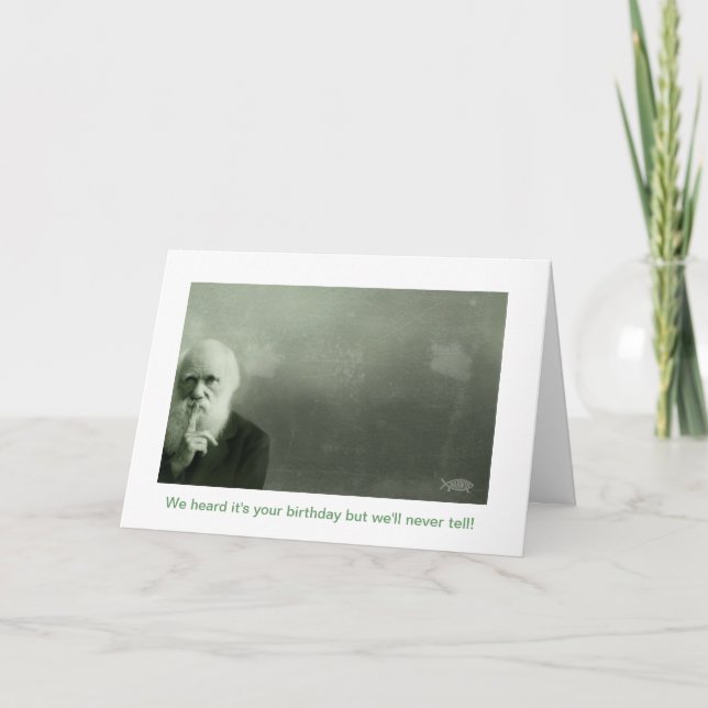 Darwin Birthday Cards (Front)
