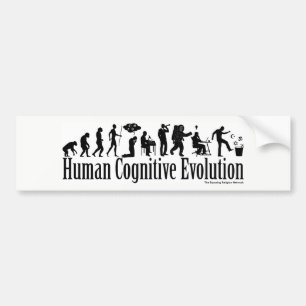 Darwin Evolution Bumper Sticker