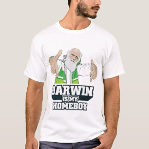 Darwin Is My Homeboy (Full Colour) T-Shirt