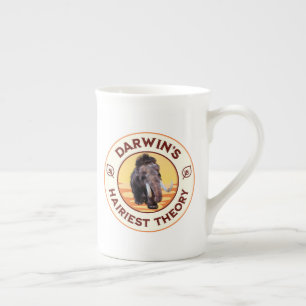 Darwin’s Hairiest Theory Cute Woolly Mammoth  Bone China Mug
