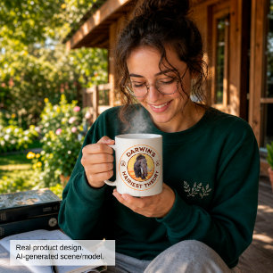 Darwin’s Hairiest Theory Cute Woolly Mammoth  Coffee Mug