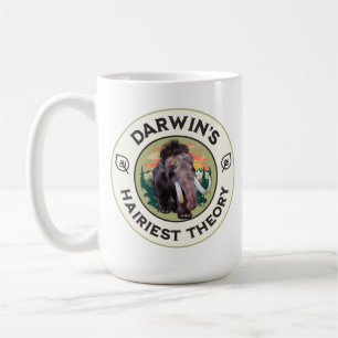 Darwin’s Hairiest Theory Woolly Mammoth  Coffee Mug