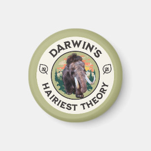 Darwin’s Hairiest Theory Woolly Mammoth Magnet