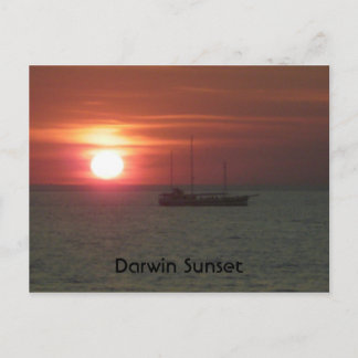 Darwin Sunset Postcard