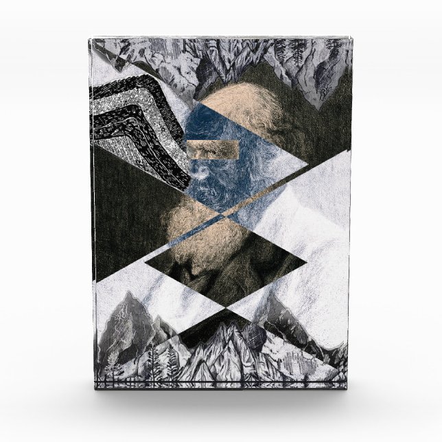 Darwin Was a Geologist Photo Block (Front)