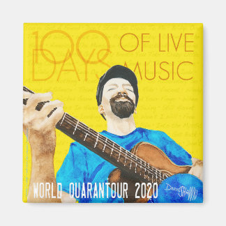 Daryl Shawn 100 Days Quarantour Magnet