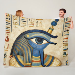 Das Ägyptische Auge´1 Fleece Blanket