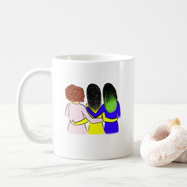DAS BESTEN TEAM COFFEE MUG (With Donut)