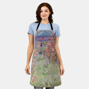 Das Haus in den Rosen - Claude Monet Apron