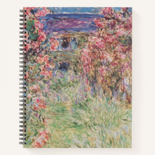 Das Haus in den Rosen - Claude Monet Notebook