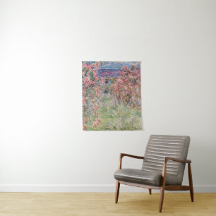 Das Haus in den Rosen - Claude Monet Tapestry