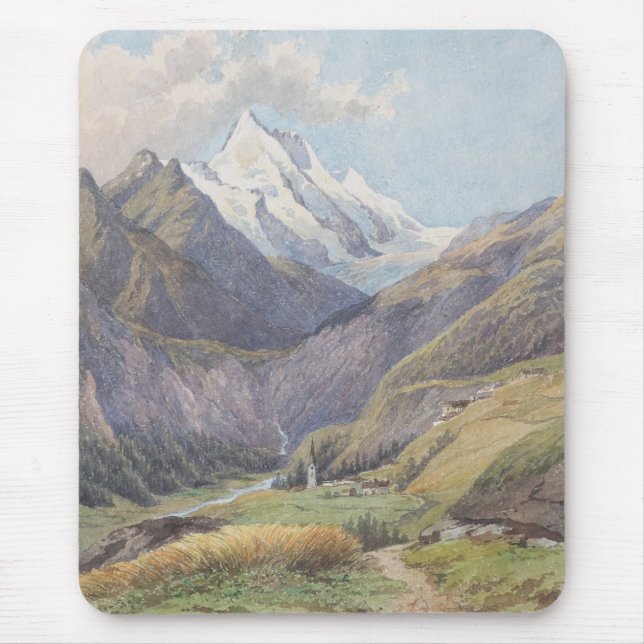 Das Mölltal mit dem Großglockner – Carl Lafite Mouse Mat (Front)