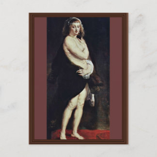 Das Pelzchen (Portrait Of Hélène Fourment) By Rube Postcard