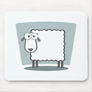 Das Schaf zum Quadrat Mouse Mat