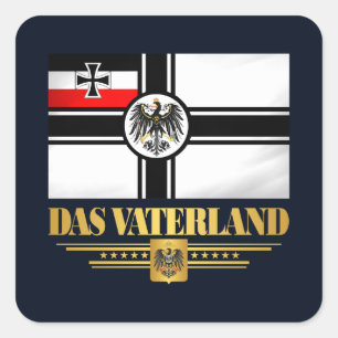 Das Vaterland Square Sticker
