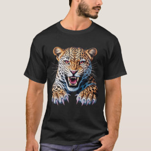 DASCC Jaguar Graphic Fierce Roaring Panther T-Shirt