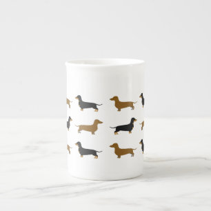 Daschund Bone-China-mug Bone China Mug